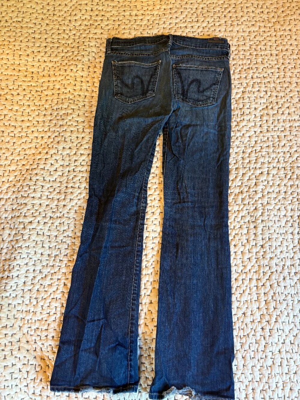 Citizens of Humanity Dita Petite Bootcut Jeans Size 27 Dark Indigo 1023N-001